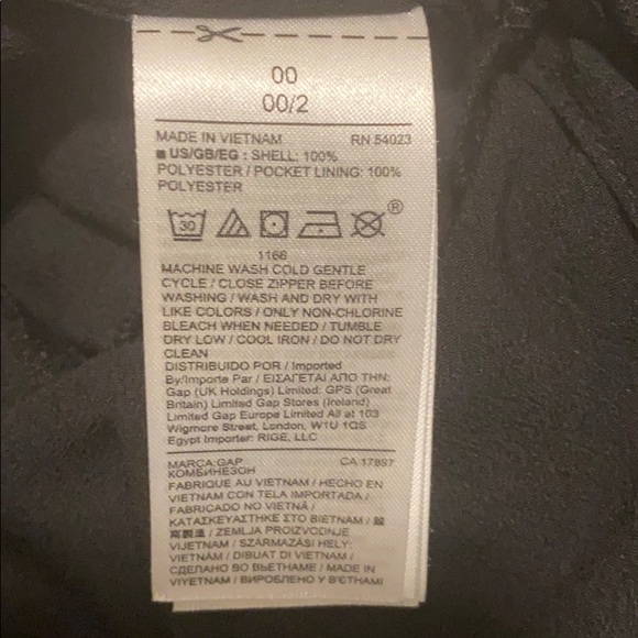 $5 LABOR DAY SALE ❤️ Gap Wide Leg Wrap Jumpsuit - Picture 4 of 4